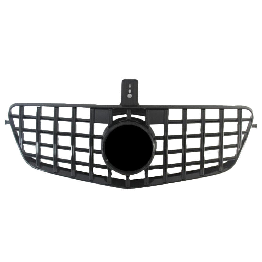 Front Grille GTR Style Gloss Black Fit for Mercedes-Benz GT Look E-Class W212 10-13
