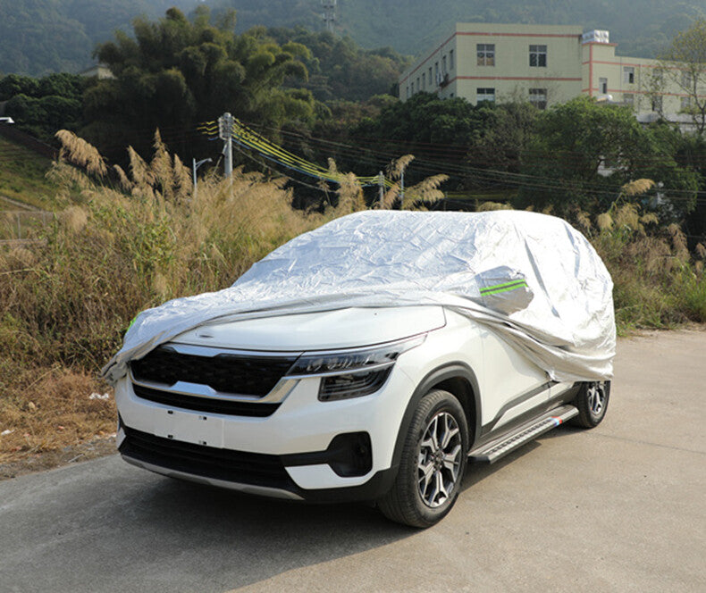 for Kia Seltos 2020-2023 CAR COVER silver Custom Waterproof Sunshade Premium