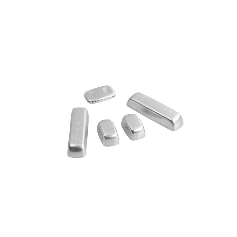 for Seat Adjustment Button Cover Trim 5PCS for Honda CRV CR-V 2012-2016 Matte Silver