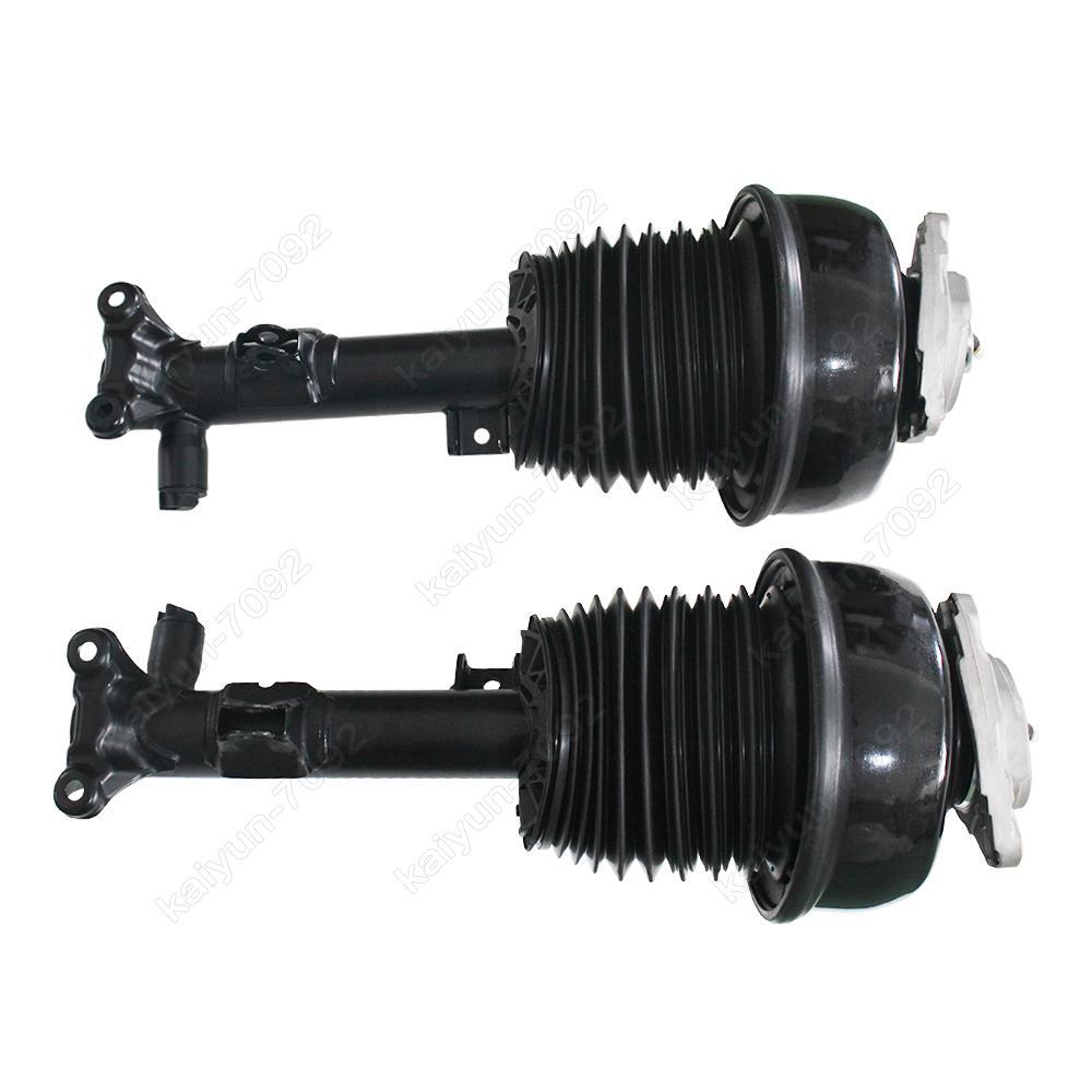 Pair Front L+R Air Suspension Shock Strut for Mercedes W212 W218 2WD 2123203138