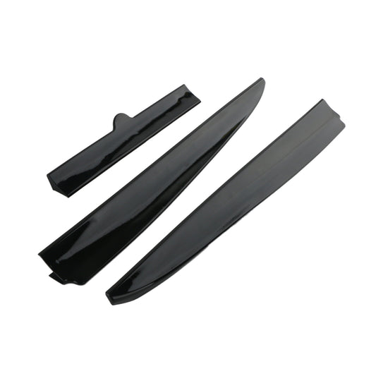 Black universal adjustable trunk lip boiler roof tailgate suitable for cars and sedans