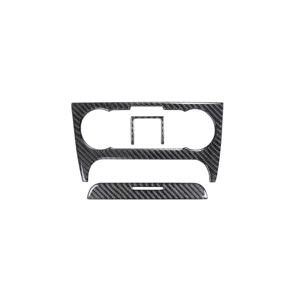 3X Air Conditioner Switch Trim Panel Cover Carbon Fiber for Audi TT 8N 2001-2006