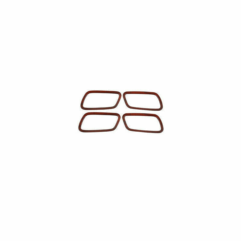 Inner Door Handle Bowl Cover Trim for Honda CRV CR-V 2012-2016 Peach Wood Grain