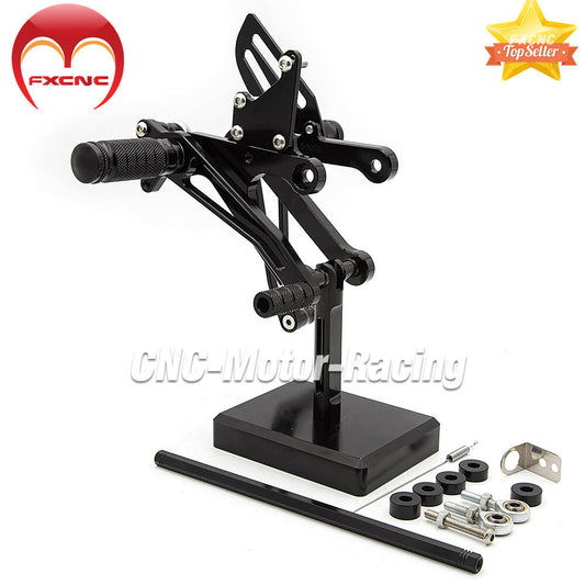 CNC geared feet and footrest kit for Honda NSR250 MC21 PGM1 PGM2 PGM3 (1990-1993)