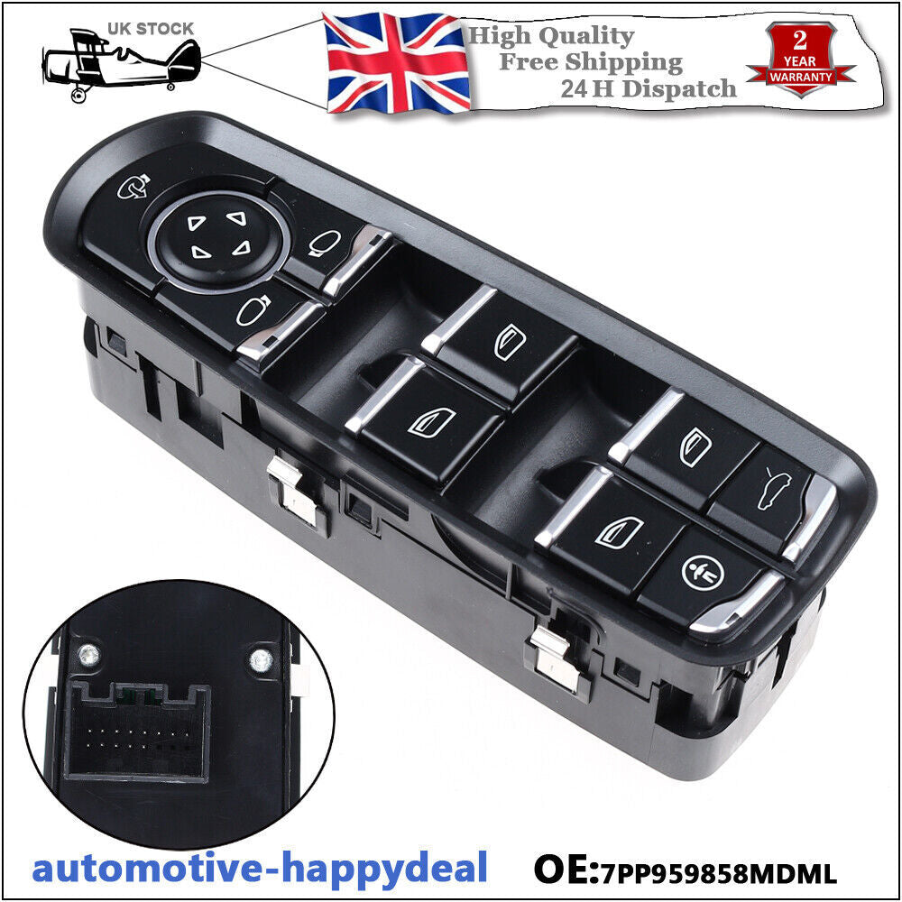 for Porsche for Panamera for Cayenne Macan Cayman Drivers Electric Master Window Switch