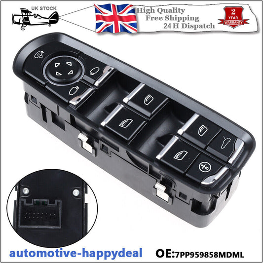 for Porsche for Panamera for Cayenne Macan Cayman Drivers Electric Master Window Switch