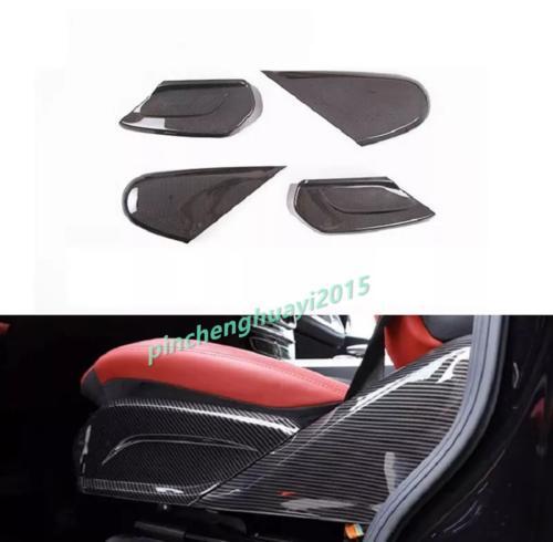 Suitable for Benz G Wagon W463A W464 2019-23 Real Carbon Fiber Automotive for Seat Panel Cover Trim