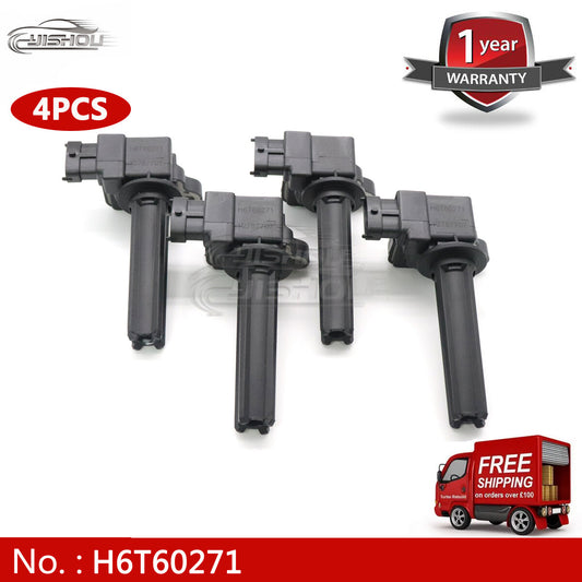 4-piece ignition coil set 12787707 H6T60271 for Saab 9-3 9-3X 2.0 UF526 UF-526