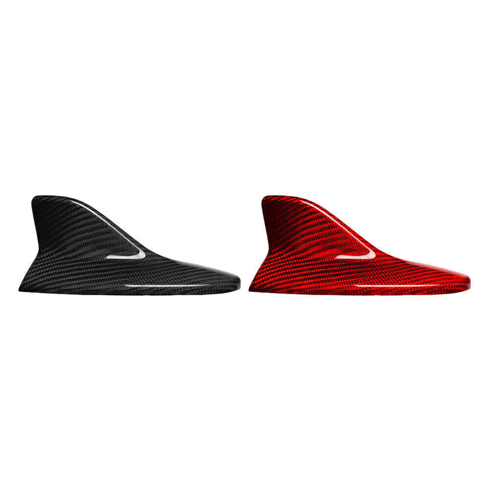 Carbon Fiber Style Shark Fin Antenna Cover Trim Fit for Lexus LS LX for ES IS