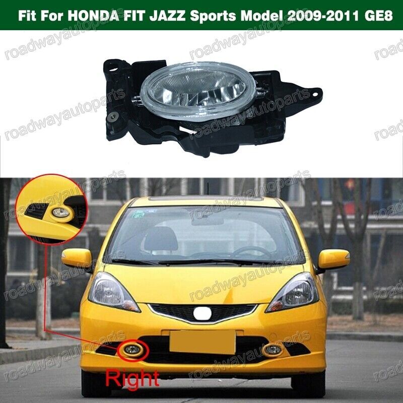 Right Fog Light Front Driving Lamp for HONDA FIT JAZZ Sports Model 2009-2011 GE8