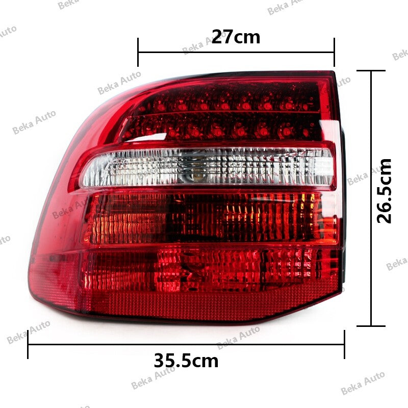 1 piece for Porsche for Cayenne 2007-2010 LED taillight assembly, left driver's side.