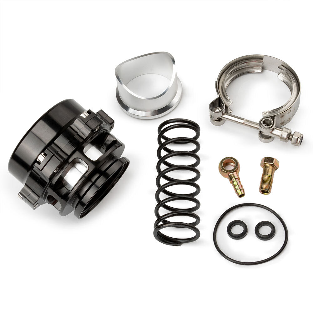 Black Q Series 50mm Blow Off Valve BOV (Ver. 2) 11919-10634 New For TIAL Flange