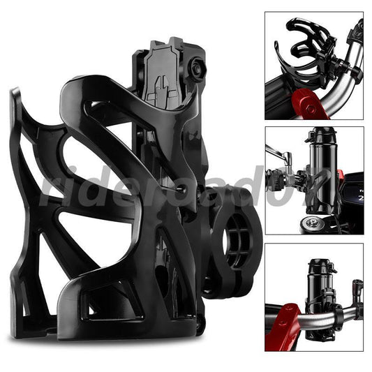 Adjustable Motorcycle Bicycle Drink Bottle Water Cup Holder Handlebar Mount