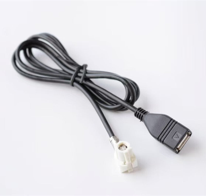 4 Pin Car Radio USB LVDS Video Cable Connector Wire Harness for BMW 5 Series CIC