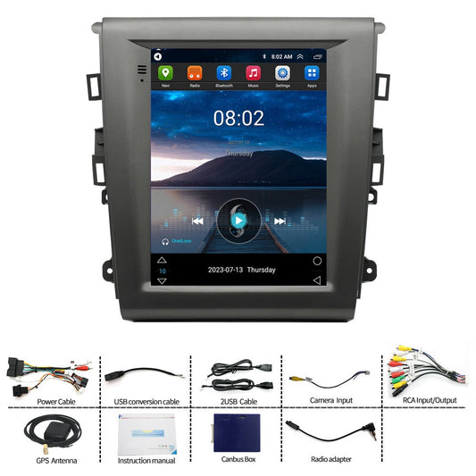 9.7w/Carplay Car Stereo Radio Head Unit GPS for Ford Fusion/ Mondeo 2013-2020