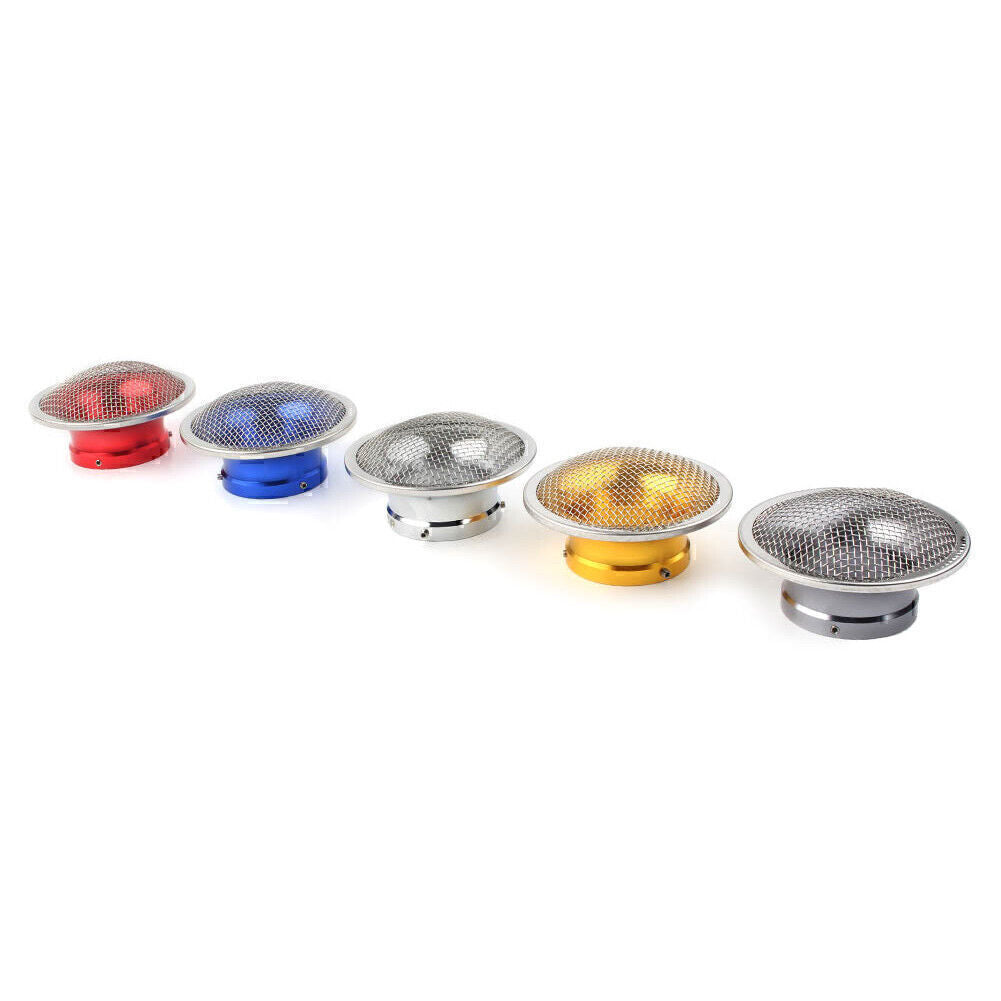 CNC 2 Air Filter Cup Velocity Stack Fit PWK2128 30mm PE28 30 Carb for Yamaha for Honda