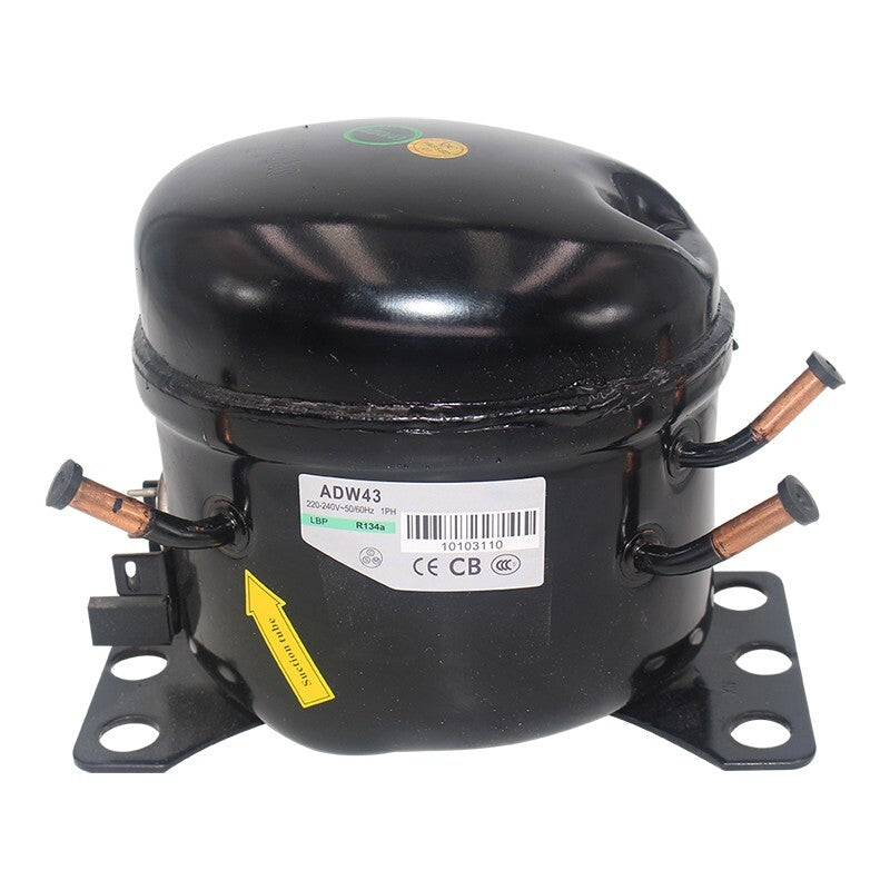 220V Car Refrigeration Air Compressor R134a Fridge Freezer Marine Solar ADW43