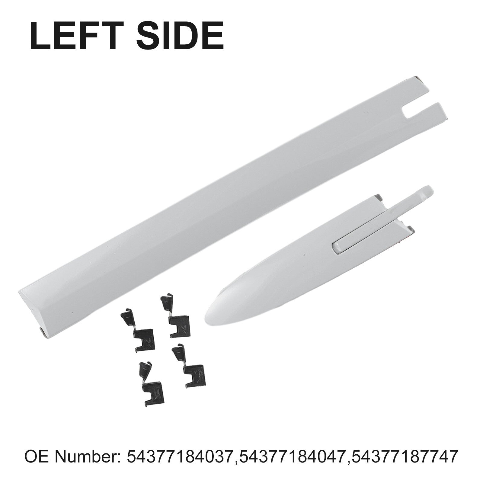 Left Convertible Roof Top Hinge Cover + Clips kit For E93 330i for M3 F33 440i
