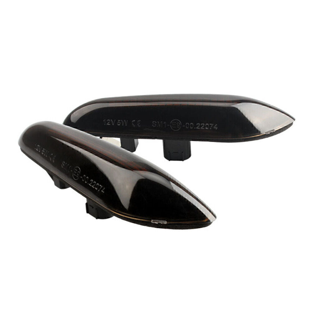 Smoke Dynamic LED Side Marker Light Fit for BMW E46 E60 E90 E91 E92 E93 E82 E88