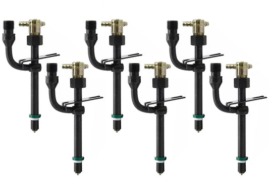 6X Pencil Fuel Injector 27127 27836 1739153000 for Kubota L2850F L3450DT Tractor