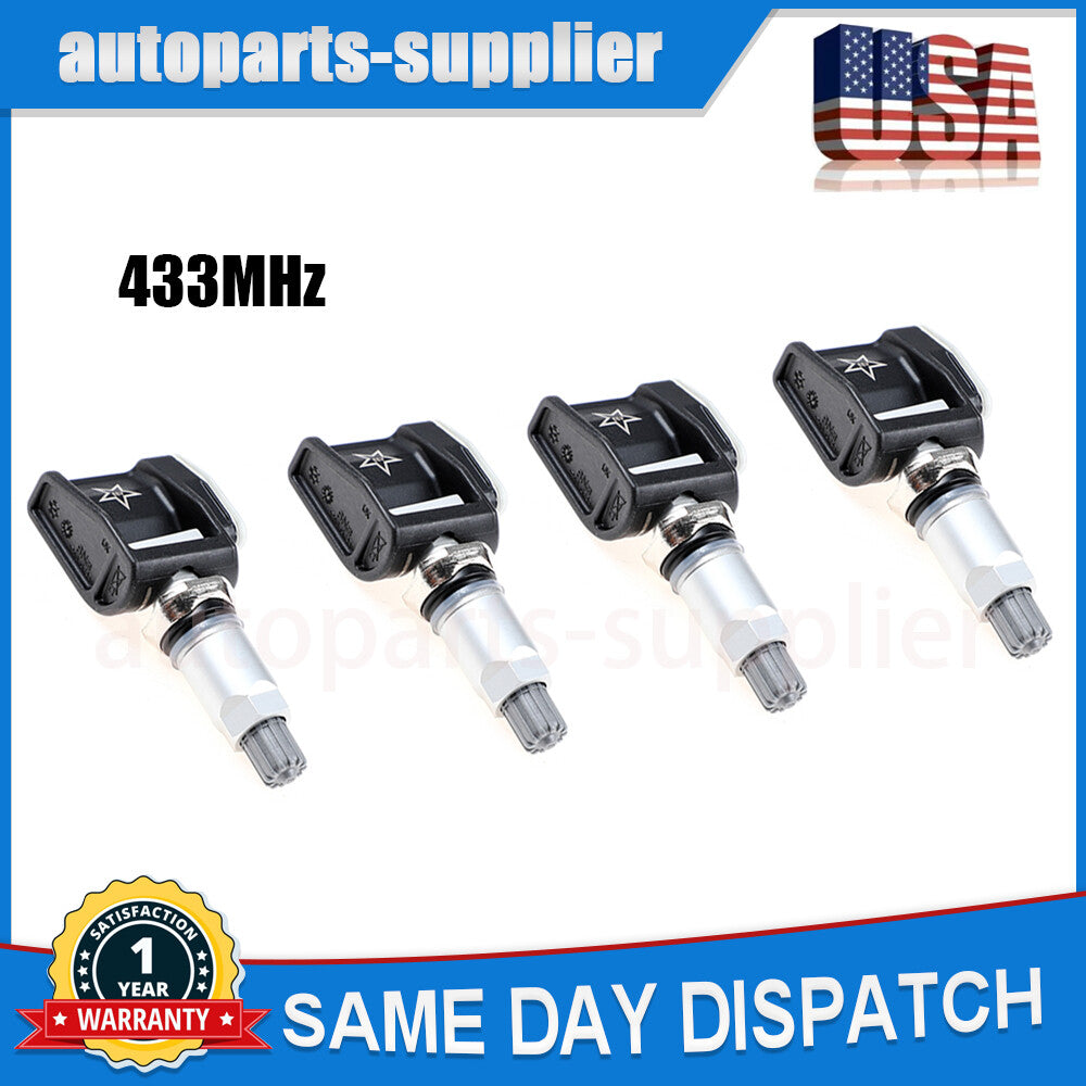 4-pack TPMS tire pressure sensors A0009052102 suitable for Mercedes-Benz W213 E-Class CLS