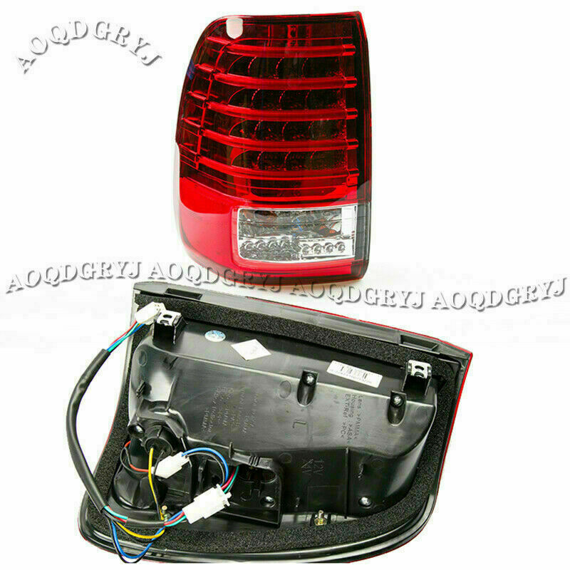 Smoked Red LED Tail Lights Replacement for TOYOTA for LAND CRUISER FJ100 1998-2007