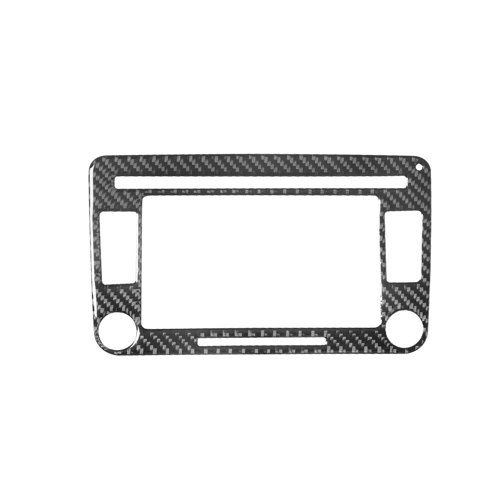 Carbon Fiber Radio With Navigation Trim for Volkswagen for Tiguan 2013-2017 Type A