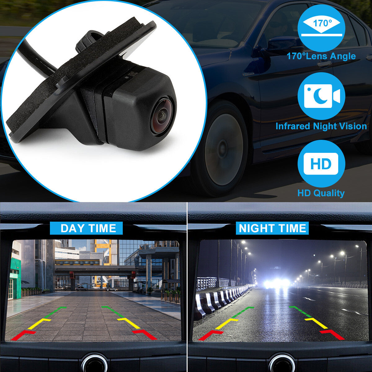 Rearview backup parking camera 39530-T2A-A31 suitable for Honda Accord 2.4 3.5 2016