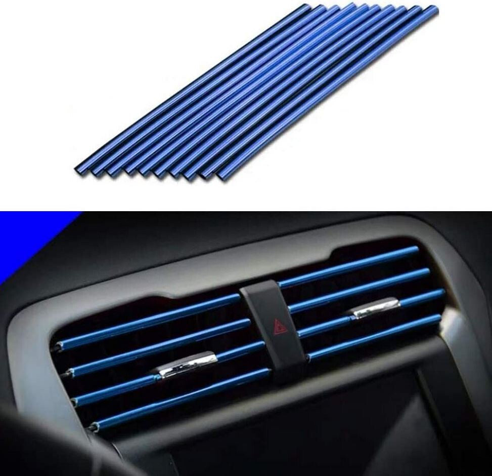 Side fender stickers and badges for Volvo C70 cars, stainless steel, blue, 2-piece set