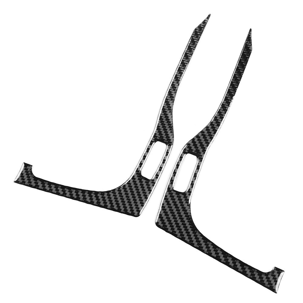 Black Dashboard Side Air Vent Outlet Cover Trim for Jeep Cherokee 2014-2023