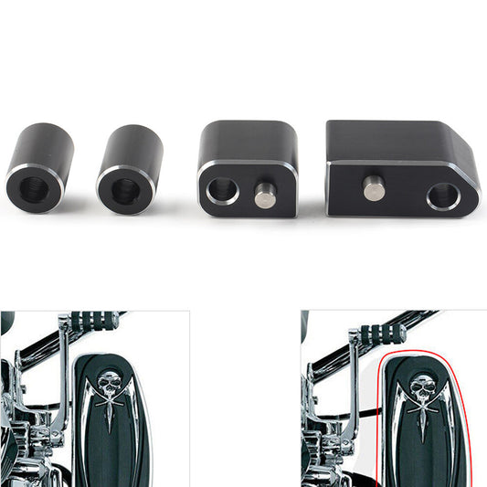 1-1/4 Driver Floorboard Spacer Extension Fit for Harley Street Tri Glide Road King