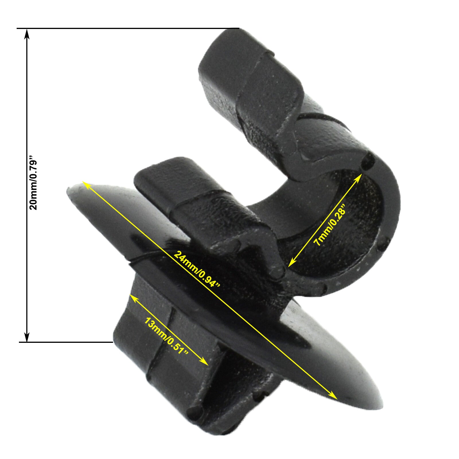 2 bonnet rod bonnet support clips for Citroen Berlingo C2 C3 C4 C5 AX