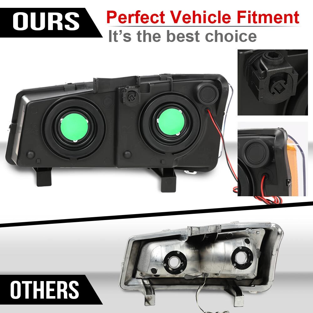 LED DRL headlight + fog light kit suitable for 2003-2006 for Chevrolet Silverado Avalanche (new model)