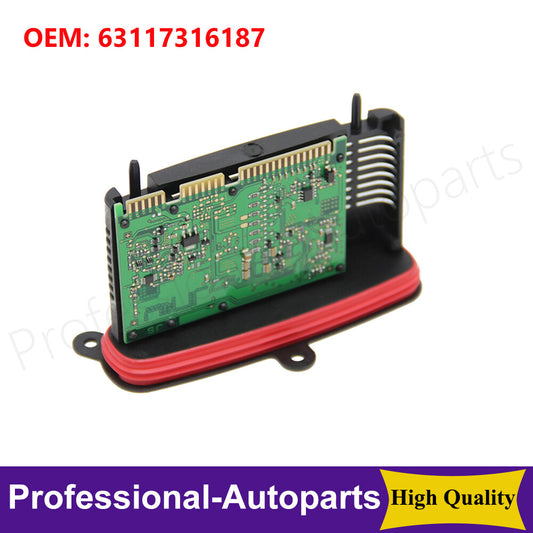 63117316187 Headlight driver module suitable for BMW 5 Series, X5, X6, F10, F11, F18, F32, F33