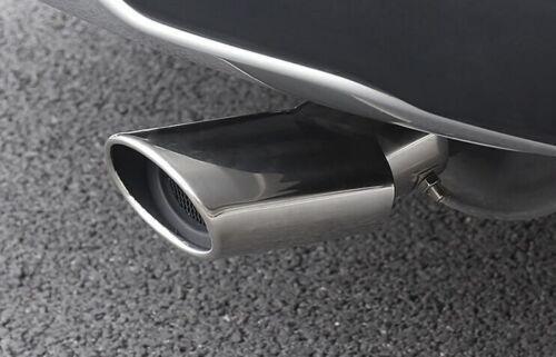 for Kia Forte LX Sedan 2014-2018 Chrome Steel Rear Exhaust Muffler Tip End Pipe