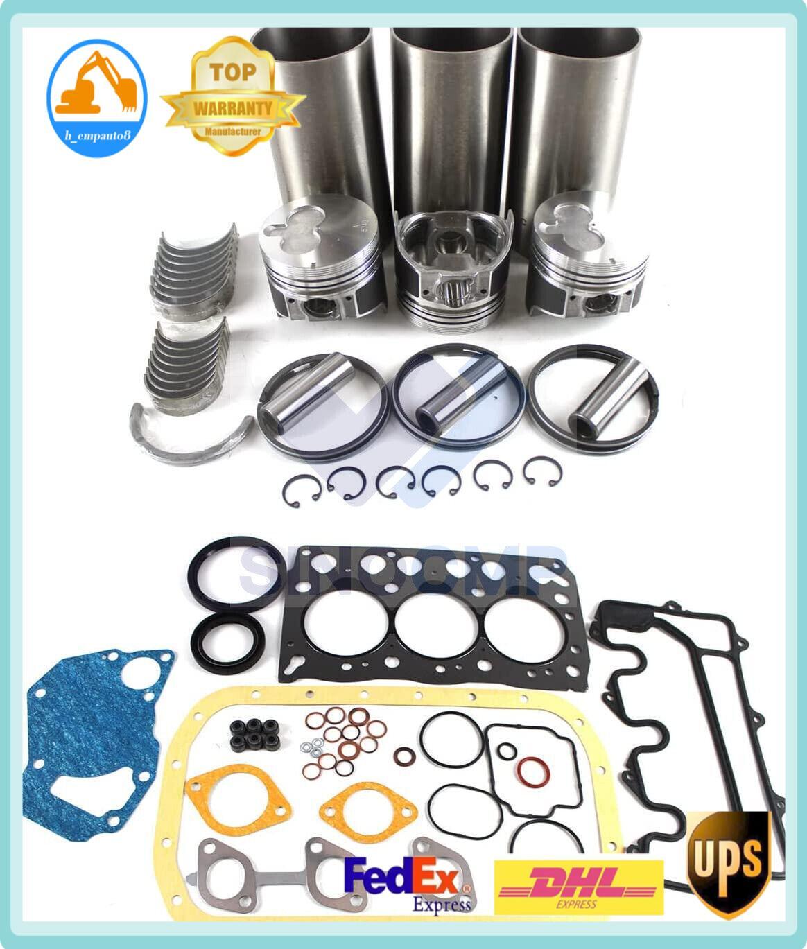 Engine Rebuild Kit 3LB1 for ISUZU Solar 03 05 Hitachi Excavator Generator