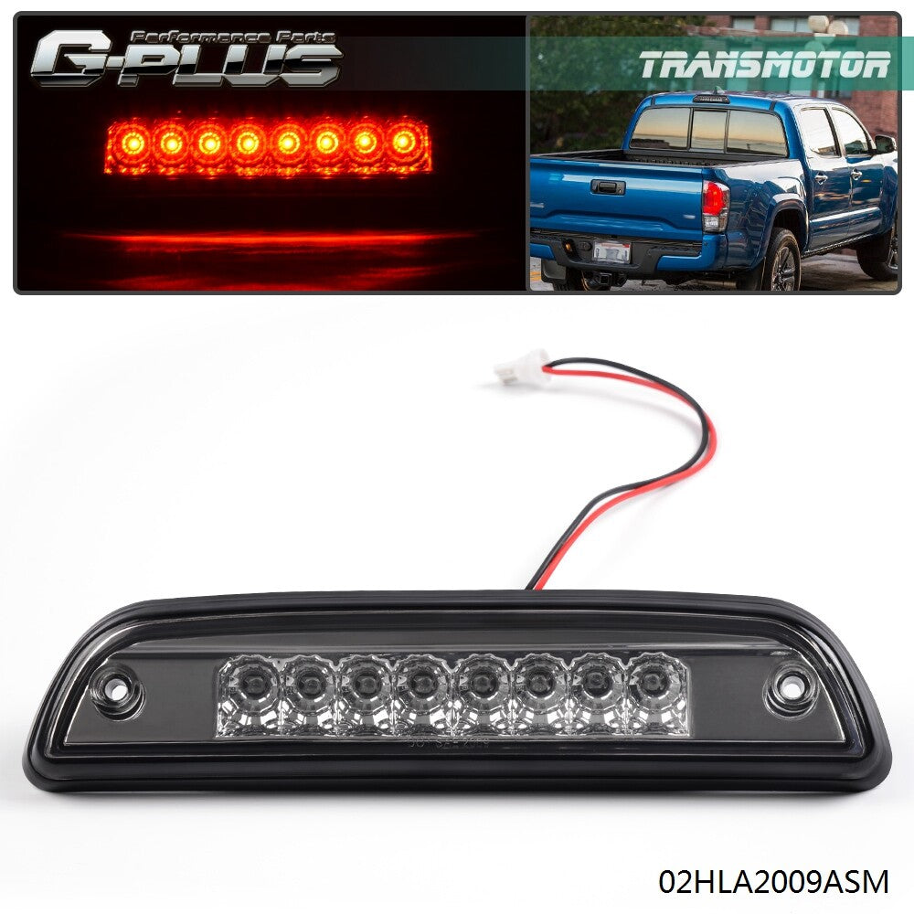 Suitable for 1995-2017 for Toyota Tacoma smoke lens LED third 3rd Brake taillights
