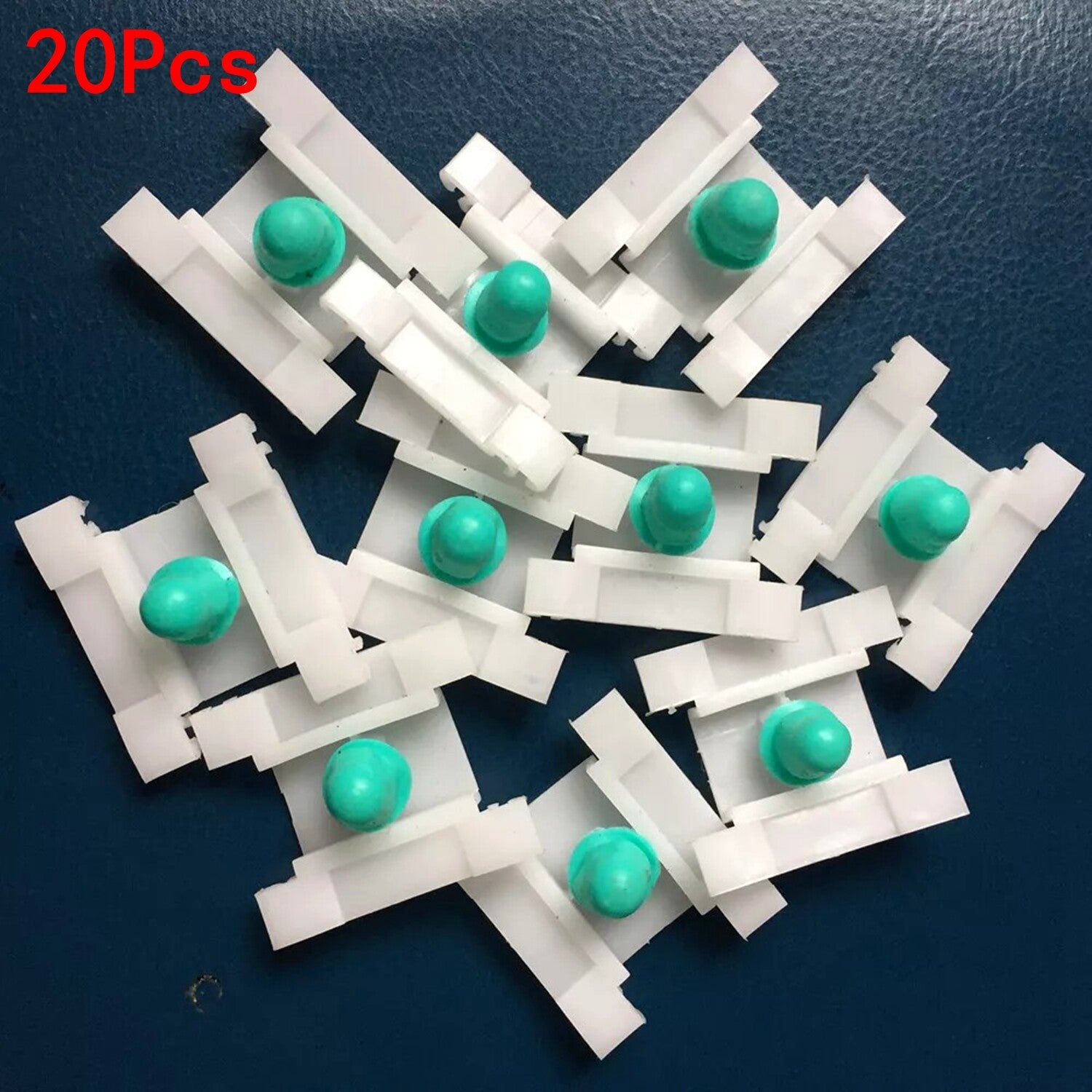 20X Door Moulding Side Trim Mounting Clip Retainers Fastener for VW 1H0-853-585