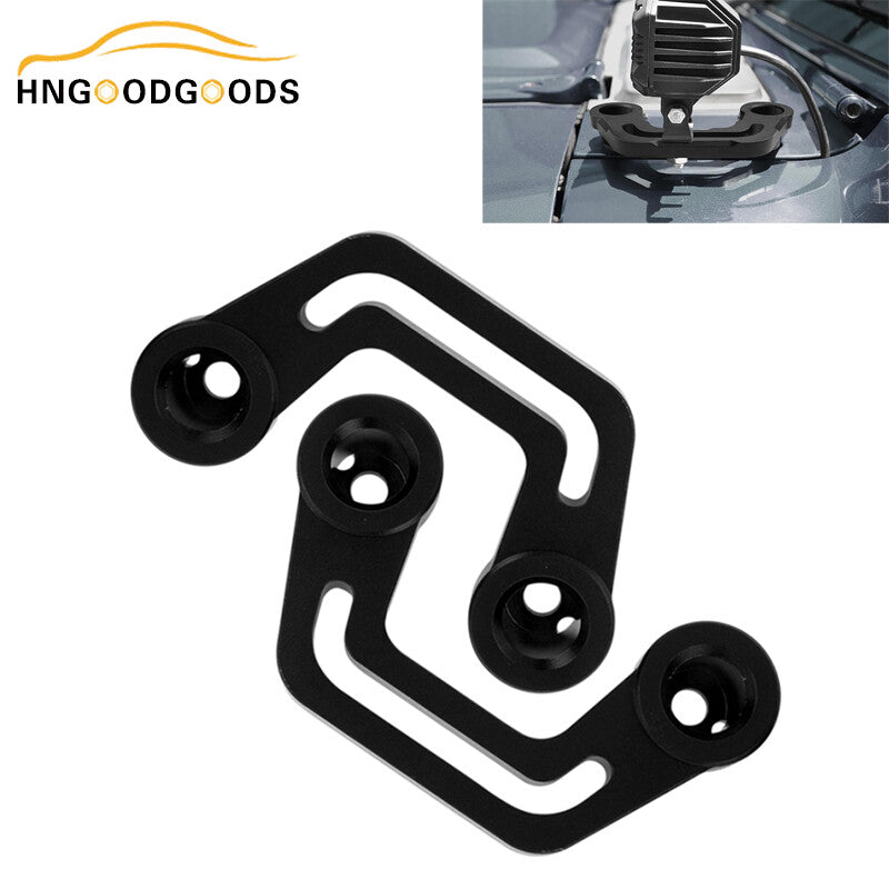 Black light mounting bracket for Jeep for Wrangler JL/JLU 2018+ auxiliary lights