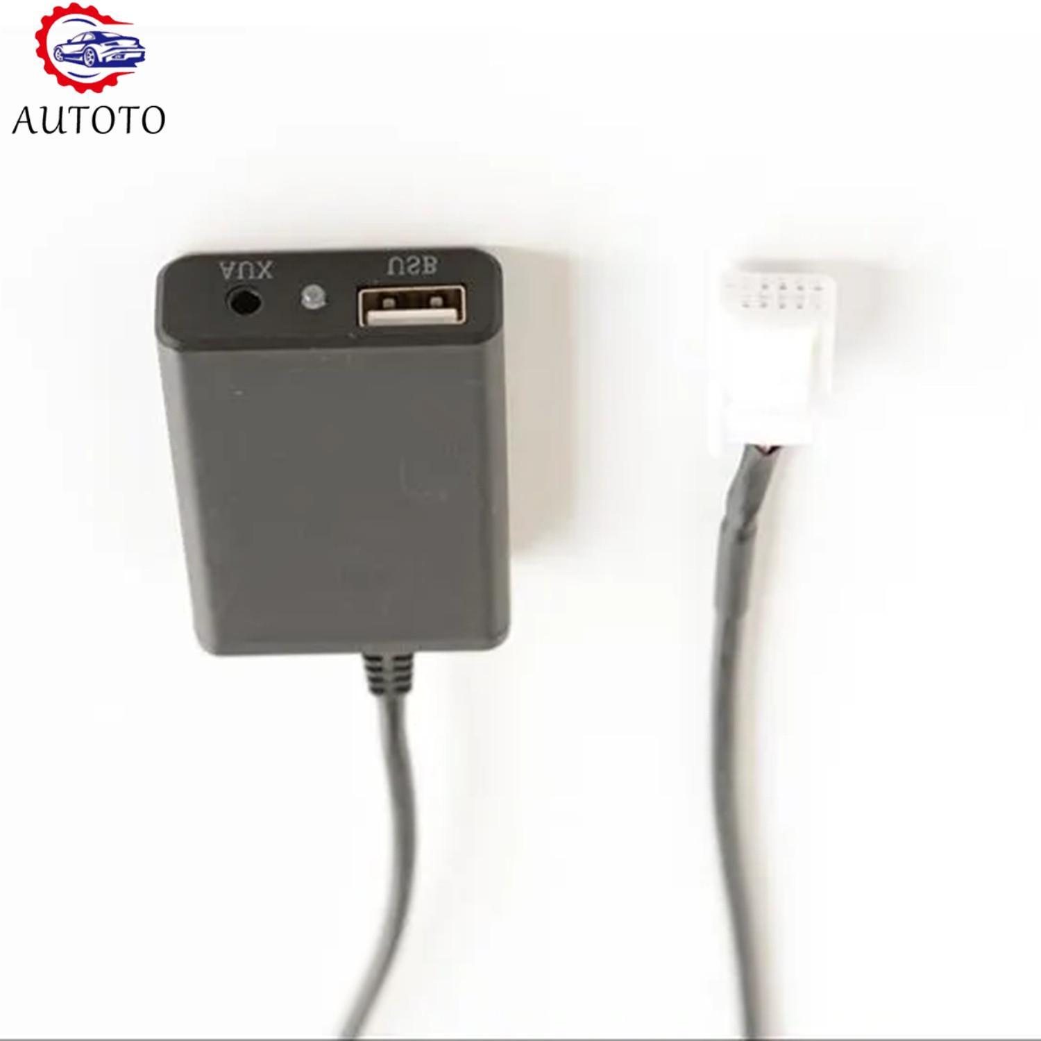 Music Hands- Car AUX Adapter Cable 1Set Bluetooth Fit for Toyota for Lexus for Scion