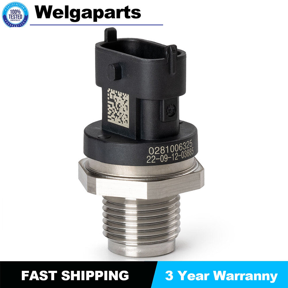 0281006325 Fuel Rail Pressure Sensor for Dodge for Ram 2500 3500 Diesel 5.9L