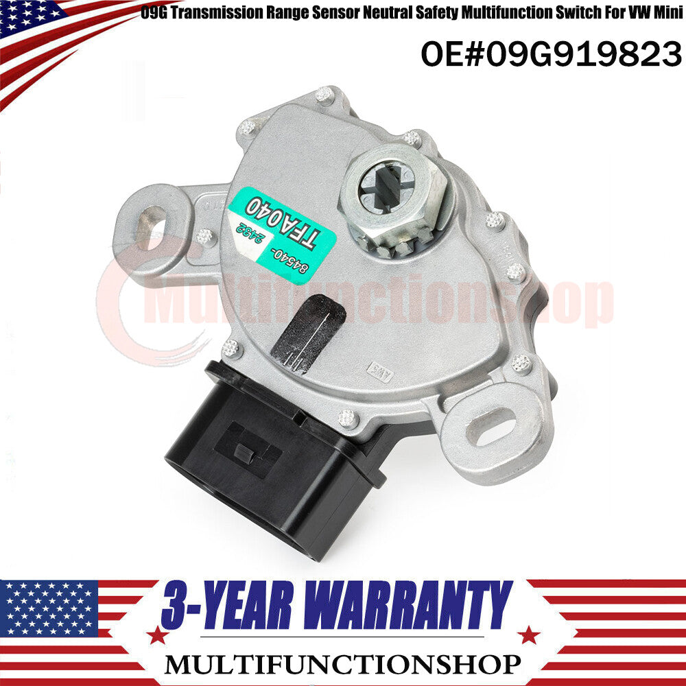 09G Transmission Range Sensor Neutral Safety Multifunction Switch for VW for Mini US