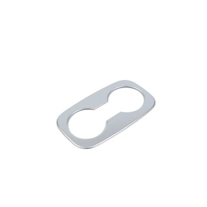 Silver Rear Row Water Cup Holder Cover Trim for Chevrolet Trax 2023 2024 2025 1X