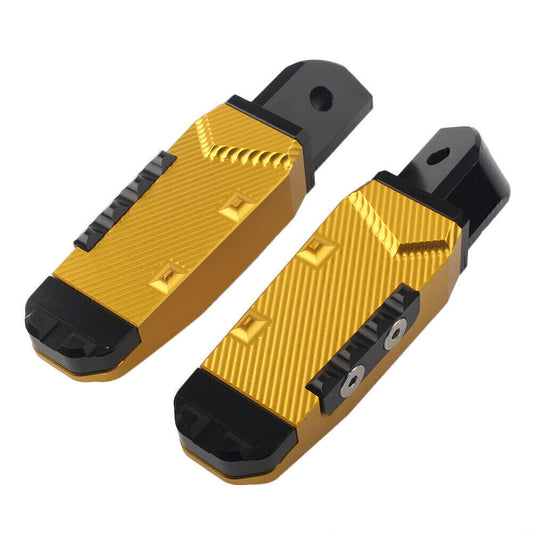 for Yamaha YZF R1 R6 R1M R1S Gold 2x Rearset Footrest Footpegs Foot Pegs Shift