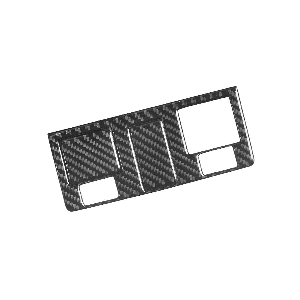 3X Carbon Fiber Sunroof Button Trim For Silverado/tahoe/ for sierra 2007-2014 Type E