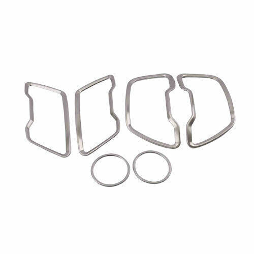 LR Middle Air Outlet Vent Cover Trim for Kia Sportage R 11-2016 Silver Steel