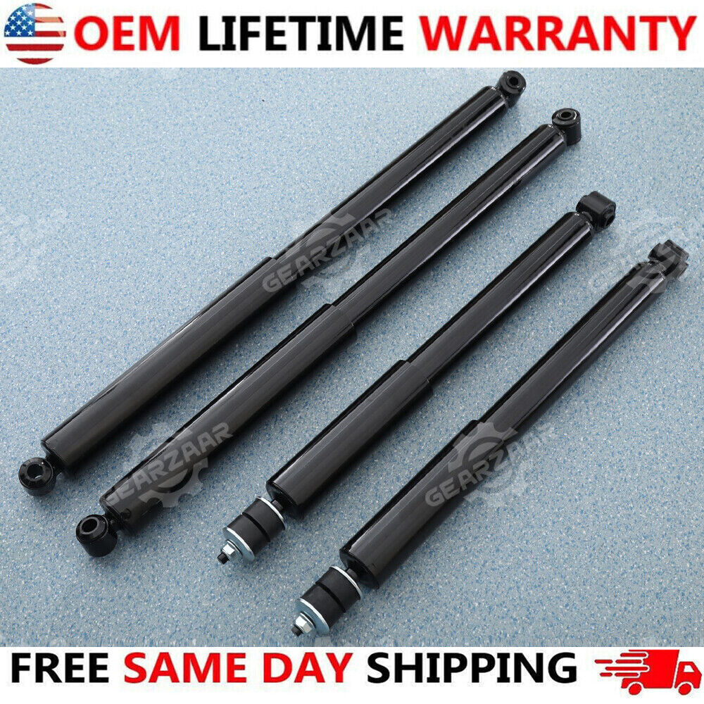 4x Front Rear Shock Absorbers Assembly Kit for Ford F250 F350 Super Duty 4WD