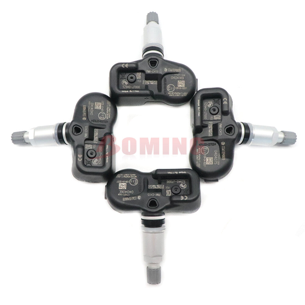 4-pack TPMS PMV-CH15 tire pressure sensors for KiA Forte Cerato Koup K3 52940-J7000
