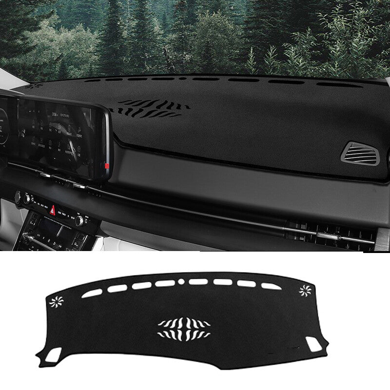 for Kia Carnival 2022-2023 Black Dashboard Dash Cover Dashmat Mat Carpet pad US