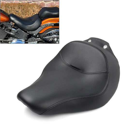 Motorcycle Front Driver Solo for Seat Saddle for Harley Fat Boy FLSTF 2007-17 08 10